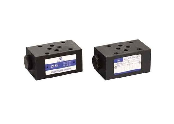 Stacking One Way Throttle Check Valve Hydraulic Control Valves 126L/Min
