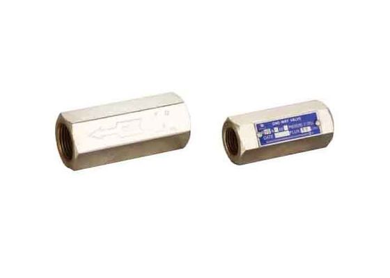 Hydraulic Straight Through One Way Throttle Valve Pressure 350 Kg/cm2