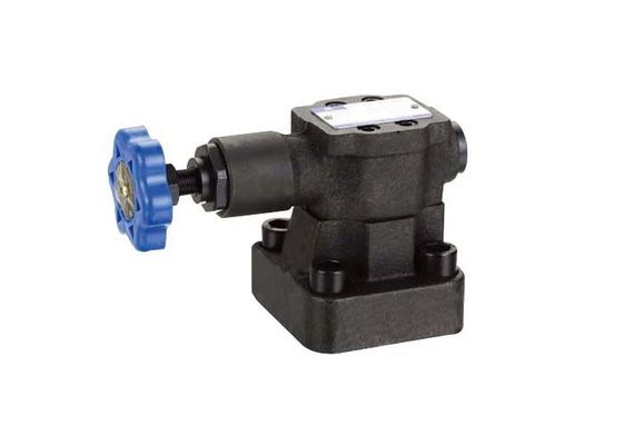 Hydraulic Low Noise Pilot Operated Relief Valve 250Bar 100lpm