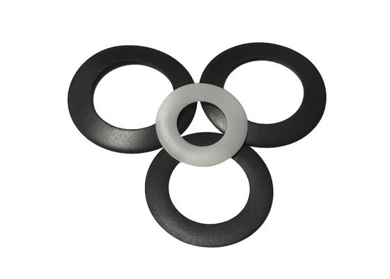 15MPa PTFE Ring Gasket , carbon fiber filled PTFE disc thickness 0.60mm