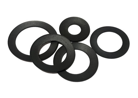 MoS2 filled PTFE ring gasket produced by CNC machine with 13 hours sintering