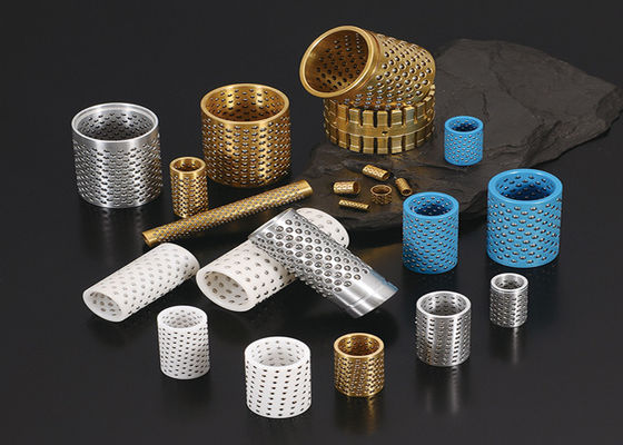 Cobalt Alloy DIN 1494 Solid Graphite Lubricating Bushing Ra 0.8