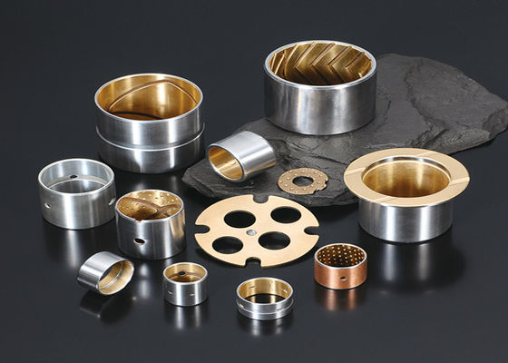 Cobalt Alloy DIN 1494 Solid Graphite Lubricating Bushing Ra 0.8
