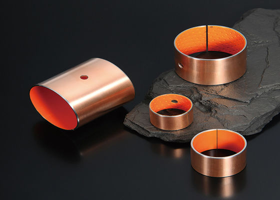 Copper Alloy Bronze Bearing Graphite Lubricating Oil Free Bushings Ra0.8