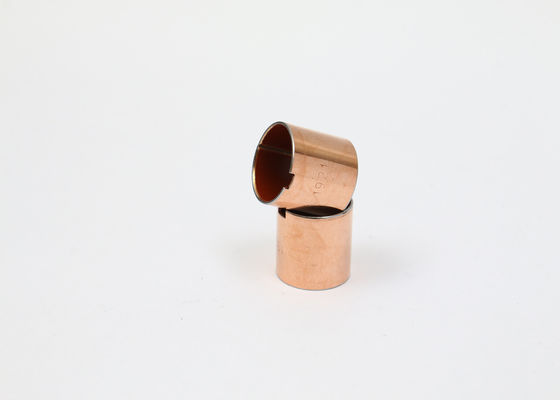 Bronze Steel Zinc Plating Sleeve Du Bush Bearing Lead Free Ra0.8