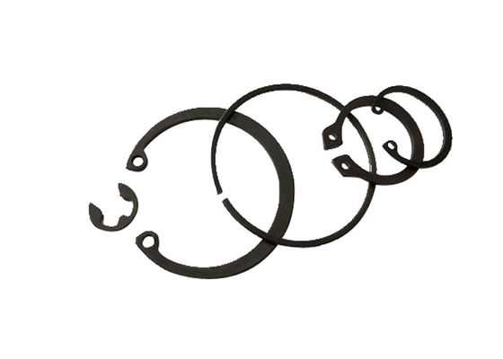 Truck Ring Gasket Metal Stamping Parts Metal Ring Gasket Black Coated 60T 0.01mm