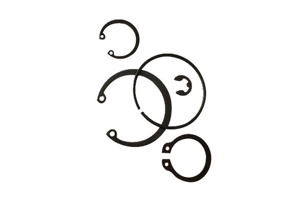 Truck Ring Gasket Metal Stamping Parts Metal Ring Gasket Black Coated 60T 0.01mm