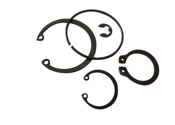 Truck Ring Gasket Metal Stamping Parts Metal Ring Gasket Black Coated 60T 0.01mm