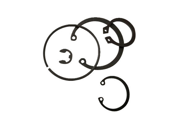 Truck Ring Gasket Metal Stamping Parts Metal Ring Gasket Black Coated 60T 0.01mm