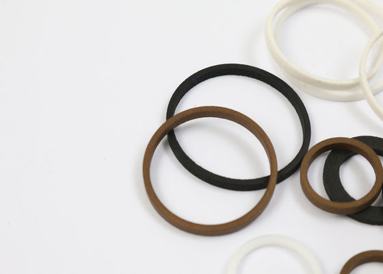 PTFE High Abrasion Plastic Piston Ring Hardness 60 Shore A