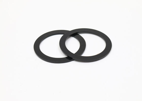 Low Friction Coefficient PTFE Rings 17.2mm With Graphite Filler
