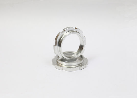 Self Locking Din 981 Round Lock Nut With Cnc Machining